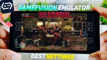 Deadpool game on Gamehub 2.0.5 emulator for 60fps gameplay setup best settings new update
