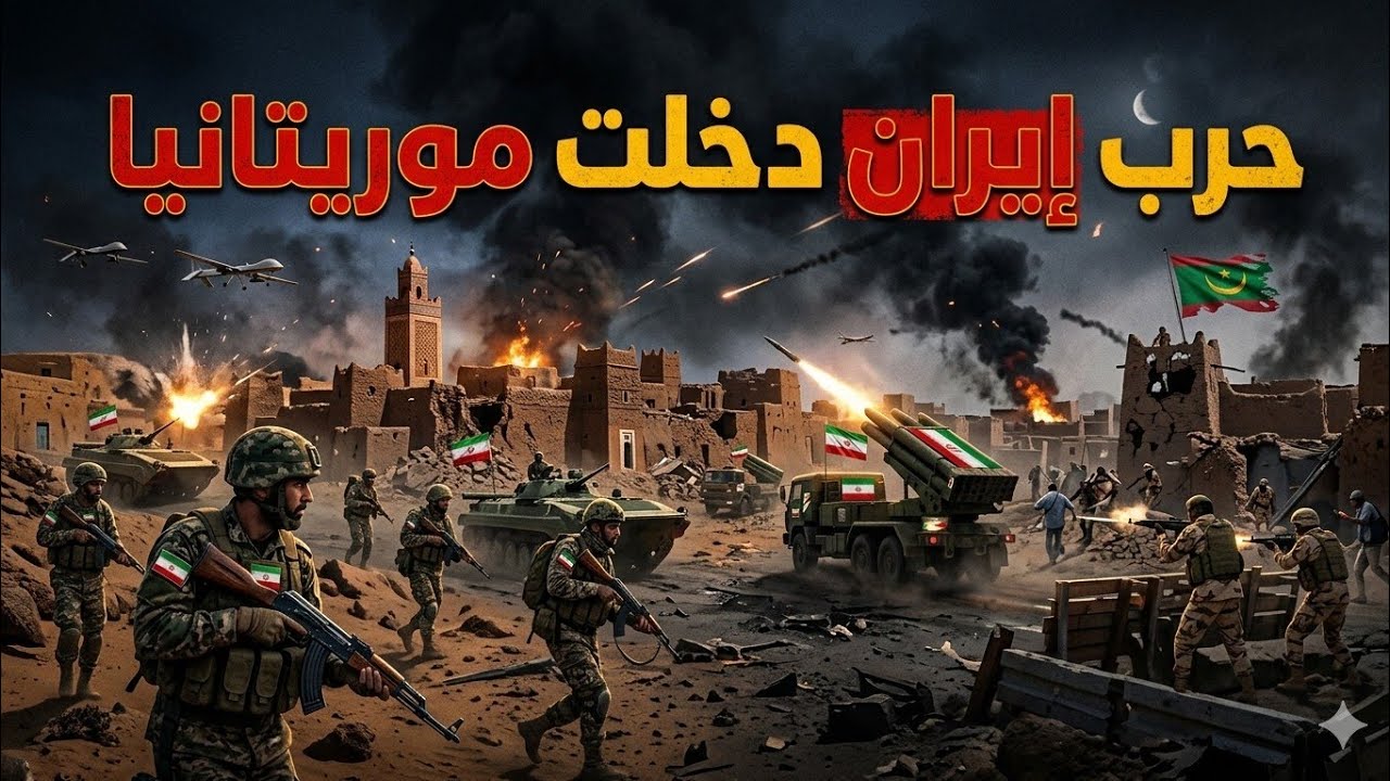 ايران تصل الكويرة و تحالف امريكي مغربي عاجل و المغرب يرسل قواته