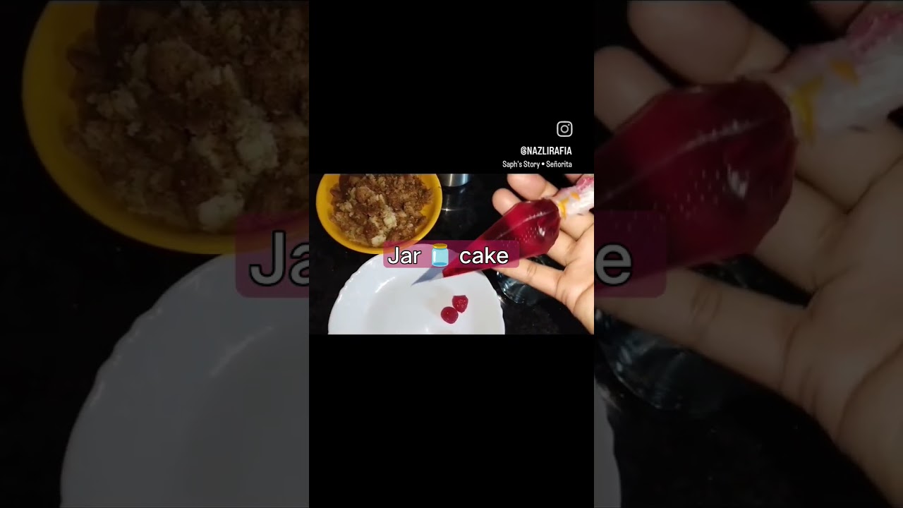 jar cake # sweet treat