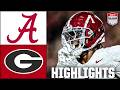 Alabama Crimson Tide Vs Georgia Bulldogs Full Game Highlights ESPN College Football