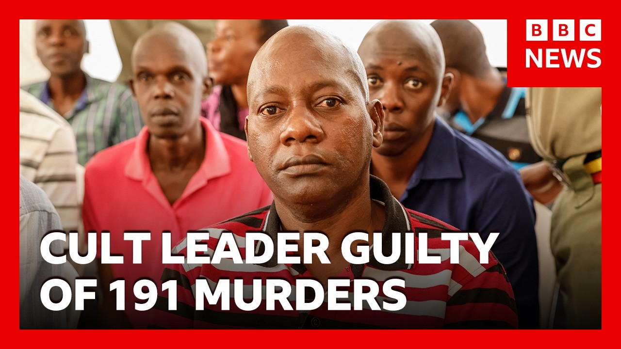 Kenya cult leader who told parents to starve children guilty of 191 murders | BBC News