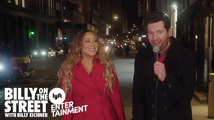 Billy on the Street with MARIAH CAREY!!! A Holiday...
