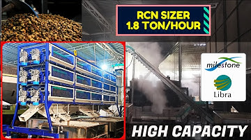 RAW CASHEW NUT SIZING/CALIBRATOR  MACHINE  1.8 Ton/Hour ( SIZE SORTER) - INDIA