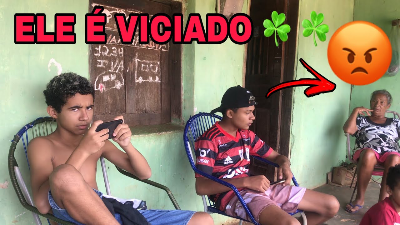 FALEI PARA VOVÓ QUE O BRUTINHO TÁ VICIADO EM COISAS PROIBIDAS