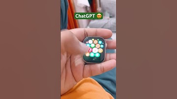 ChatGPT 4 in Apple Watch 9 Series iwatch ultra iwatch 8 series #apple #applewatch #shorts