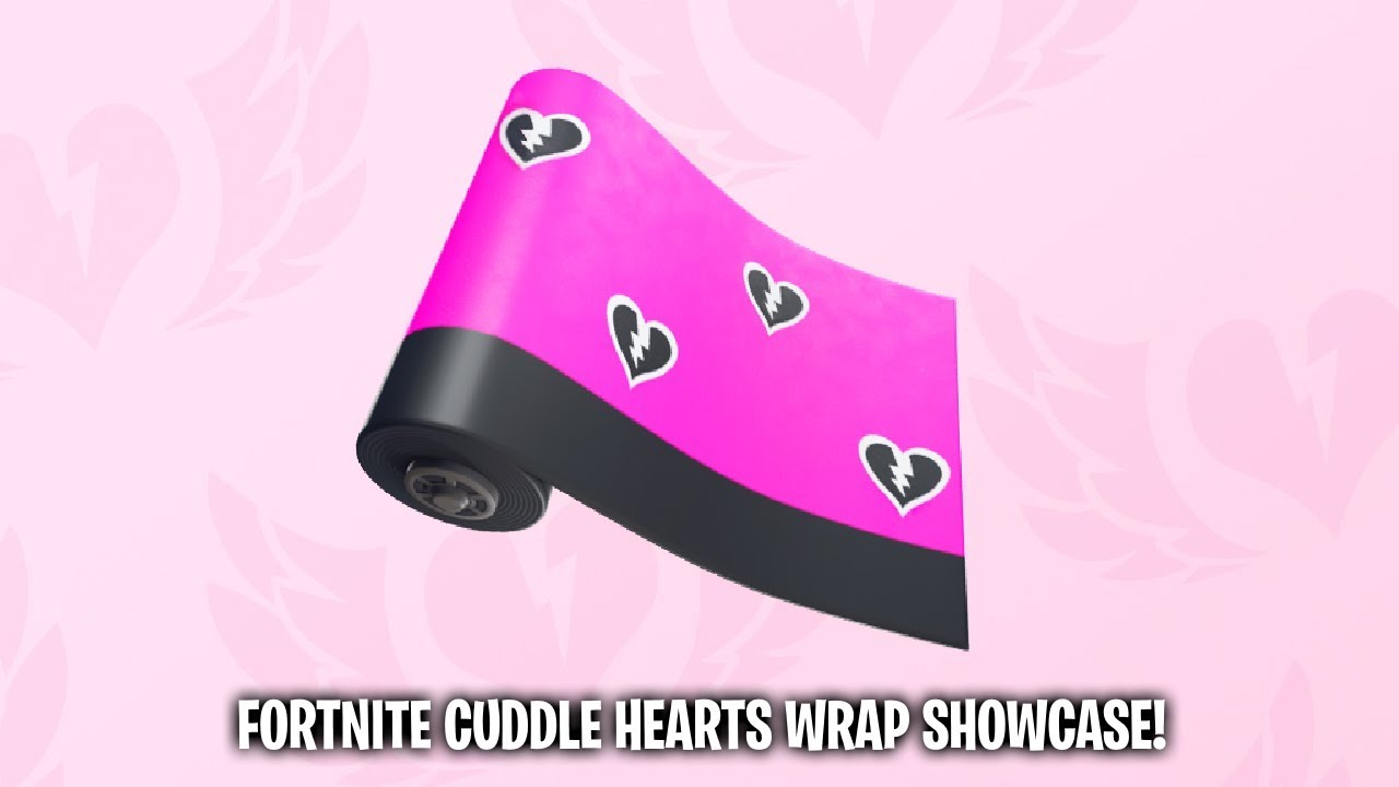 Fortnite Cuddle Heart Wrap Showcase YouTube