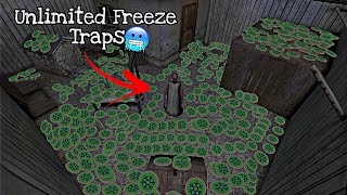 Unlimited Granny family VS Unlimited Freeze Traps (Granny Update 1.8)
