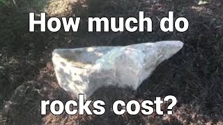 Landscape Rocks and what they cost