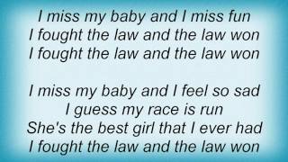 Status Quo - I Fought The Law Lyrics