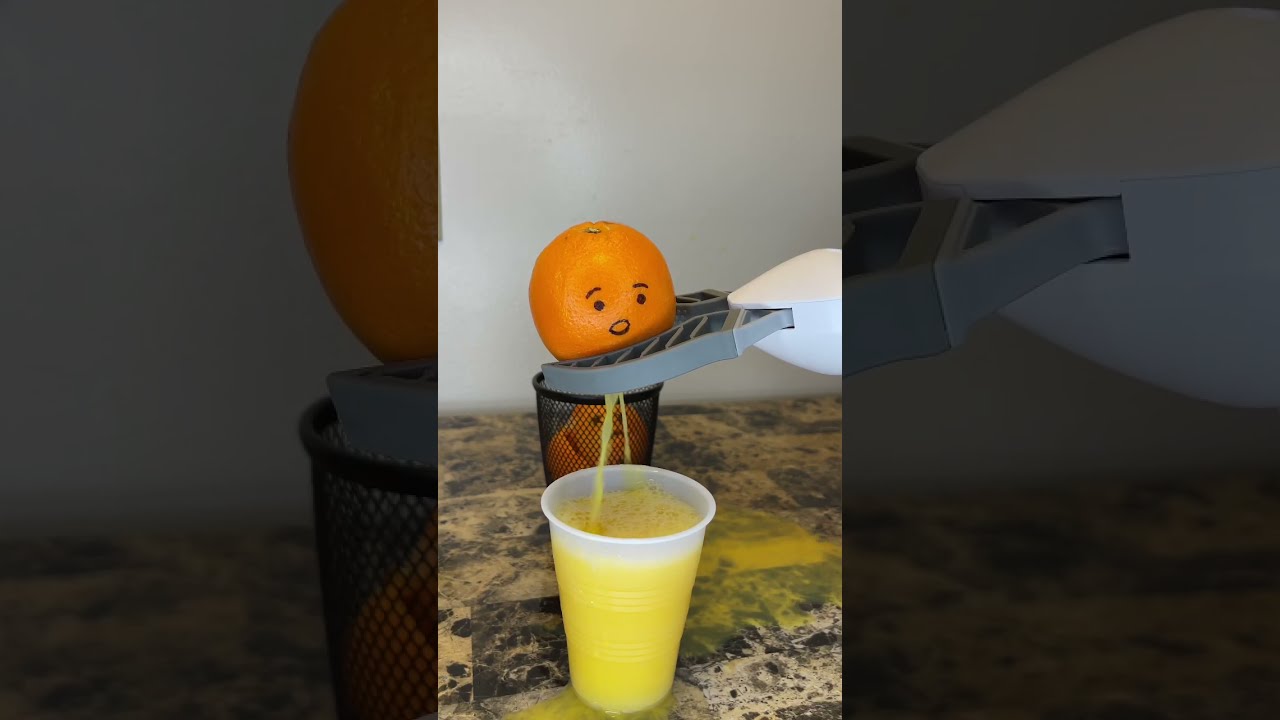 Best Way To Make Orange Juice Lifehacks Robot Fruit Rip