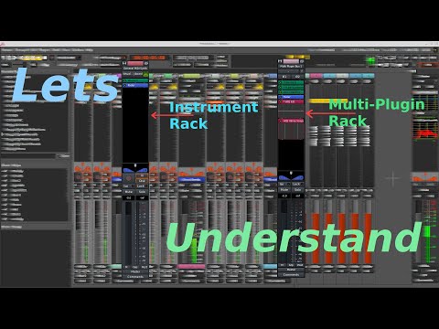 Ardour : 6.9 : Tutorial :Free Daw :Making Plugin Racks