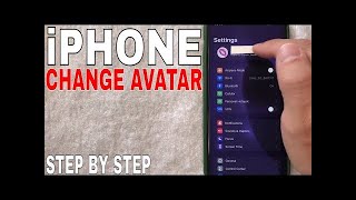 ✅  How To Change Avatar Picture On iPhone 🔴 screenshot 5