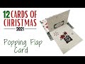 12 Cards of Christmas 2021 - Popping Flap Card