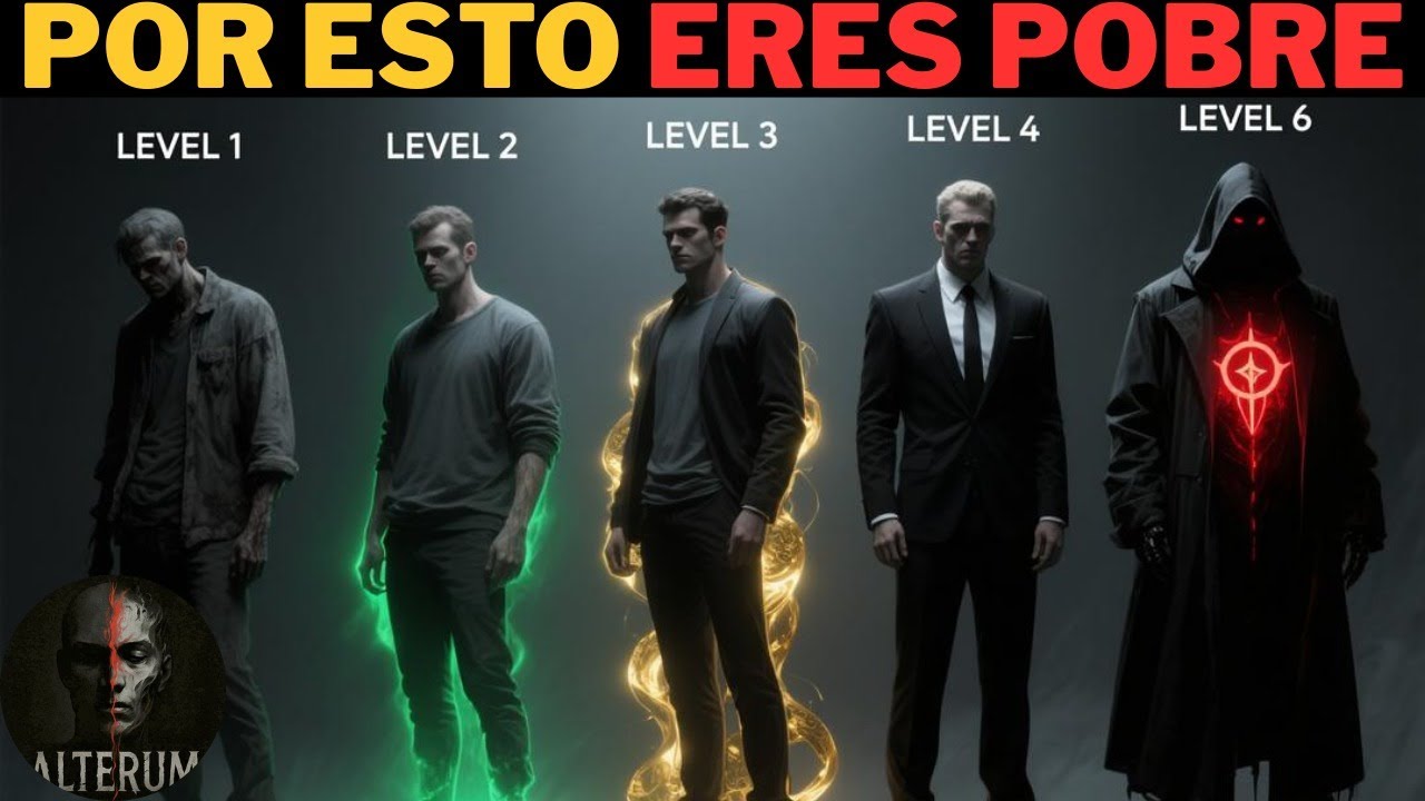 Los 6 Niveles del dinero - ¿En Qué Nivel Estás Tú? -  Maquiavelo