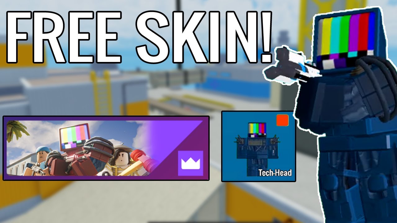 HOW TO REDEEM Tech-Head! FREE! ROBLOX  PRIME! ARSENAL