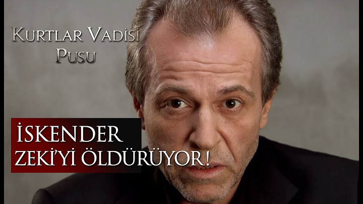 İskender Zeki'yi öldürüyor!