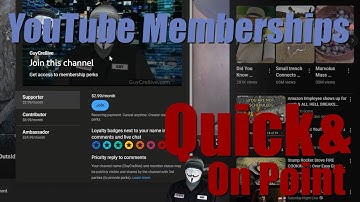 Setting Up YouTube Memberships How To Create Member Level Perks Add Intro Video Setup Levels Studio
