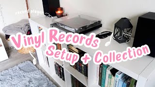 my vinyl record player setup + mini record collection ✨ aesthetic ✨ by HeartofAvocado 1,850 views 3 months ago 13 minutes, 14 seconds