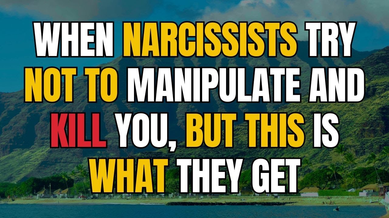 When Narcissists Try Not To Manipulate And Kill You, But This Is What ...