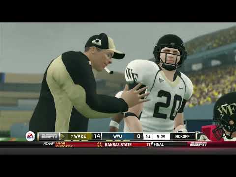 NCAA 14 - PBP Commentary! - Wake Forest / North Carolina Recruits Only - 2018 Week 3 @ West Virginia