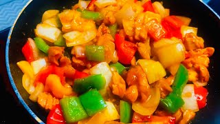 Flavor Explosion: Chinese Bell Pepper Chicken Recipe | Quick & Satisfying StirFry!