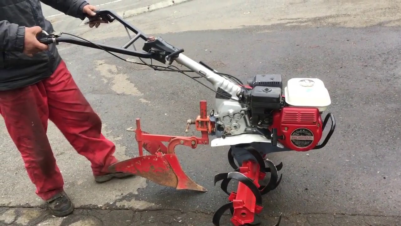 HONDA 畝立て付 パンチ 3.5馬力 エンジン耕運機 F310 使ってみました
