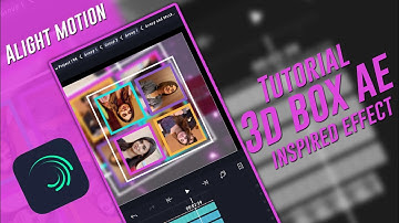 Ae inspired 🔥 3d box  transitions  alight motion tutorial  / Anvar tech