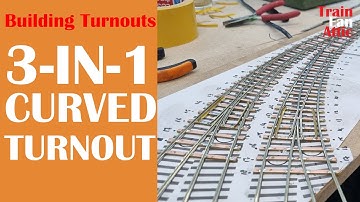 building my own turnouts 3in1 diy