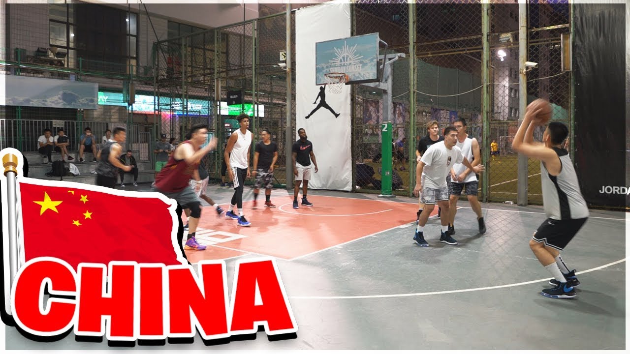 basketball china live Playing Pick Up Basketball in China!
