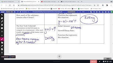 Modeling Exponential Functions Examples Part 2