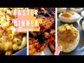 EASTER DINNER COOK WITH ME! | Family Recipe BBQ Chicken | Mac and Cheese | Deviled Eggs