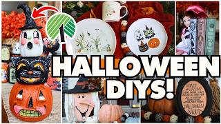 Información Halloween DIYs You'll Want to STEAL! Dollar Tree Vintage + Haunted Mansion Crafts Noticias