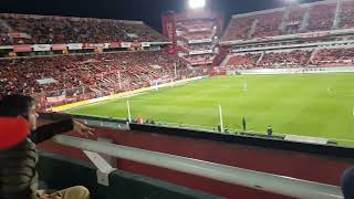 palco en estadio libertadores de america