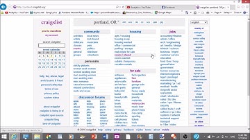 How to use Craigslist, How to Buy and Sell on Craigslist