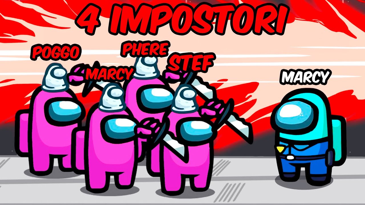 MODALITÀ TUTTI IMPOSTORI SU AMONG US!