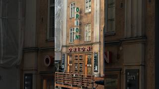 Orion Cinema🎥🇫🇮 100-year-old vintage theater in Helsinki Finalnd