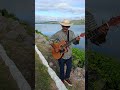 Jailson Rodrigues cantando na barragem de Serrinha serra talhada Pernambuco.