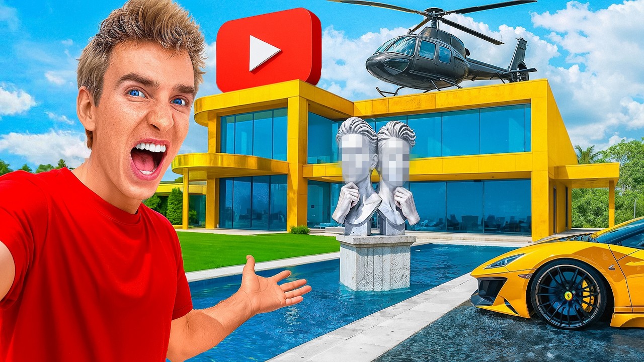 I Bought An EXTREME YouTuber Mansion!