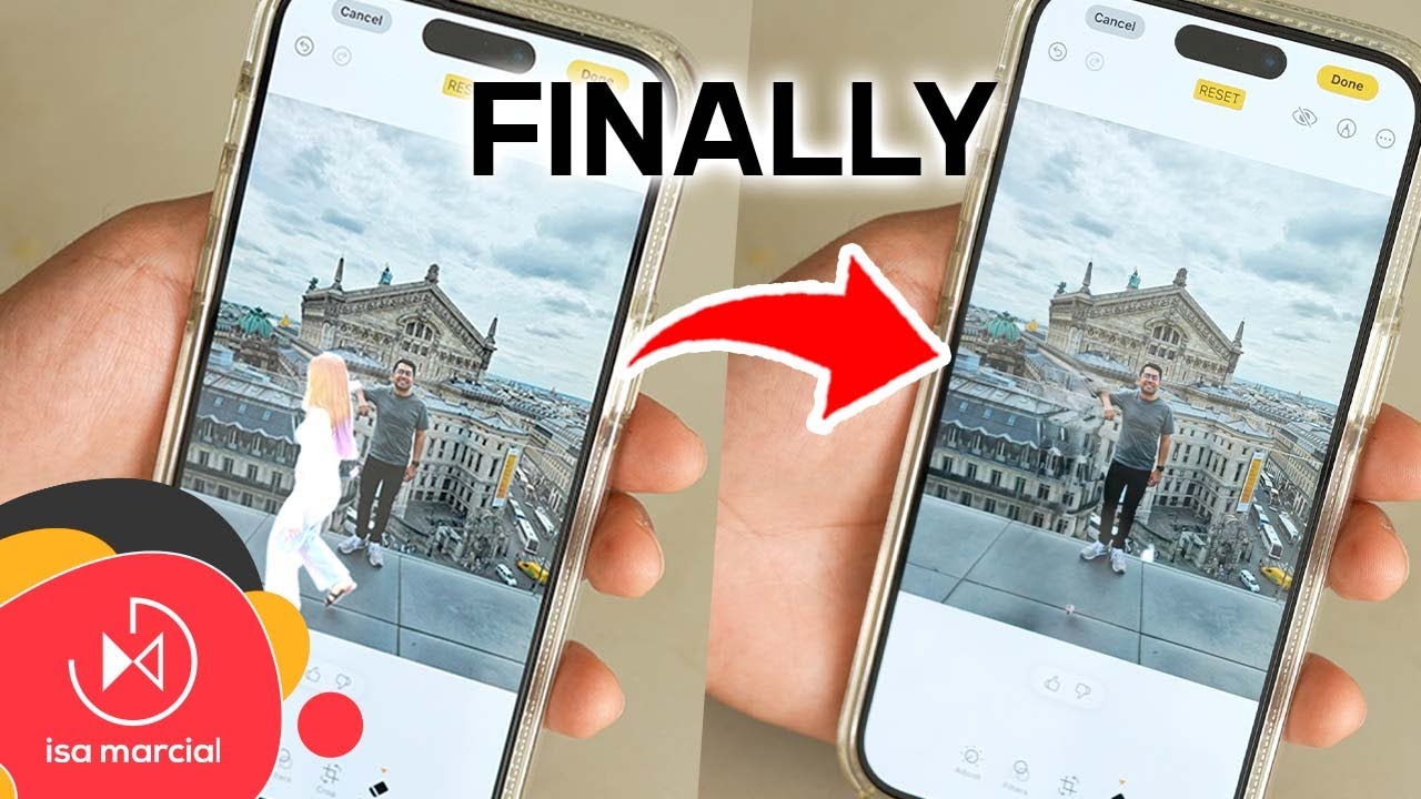 Apple FINALLY ENABLES its “Magic Eraser” on iPhone - YouTube