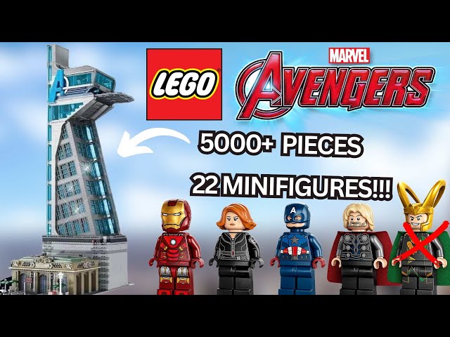 NEW LEGO AVENGERS TOWER LEAKED!!! (THE GREATEST SET EVER!) 