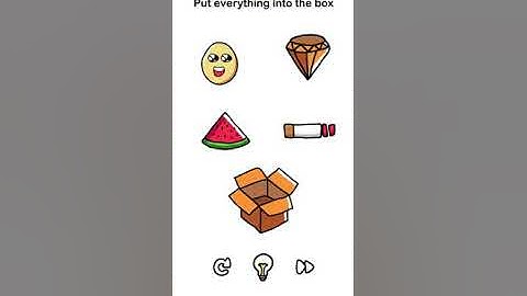 Brain Out 1 Level 36 Put everything into the box SVAgaming Virakti voice mobile Quiz puzzle game ans