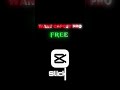Want Cap Cut Pro For Free 
