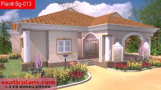 Bungalow House Plans With 4 Bedrooms - Gif Maker  DaddyGif.com (see description)