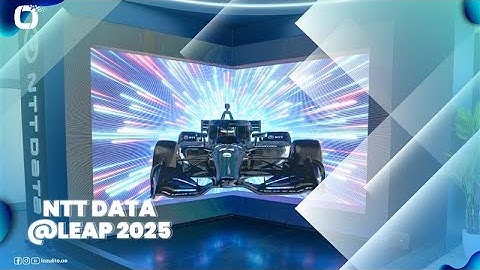 3D Anamorphic Display | NTT Data | LEAP 2025