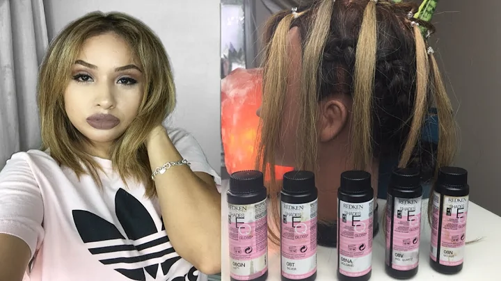 REDKEN SHADES EQ 8N, 8V, 8GN, 8T, 8NA, SWATCHES