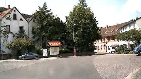 Mobotix Q24 footage from travelling car