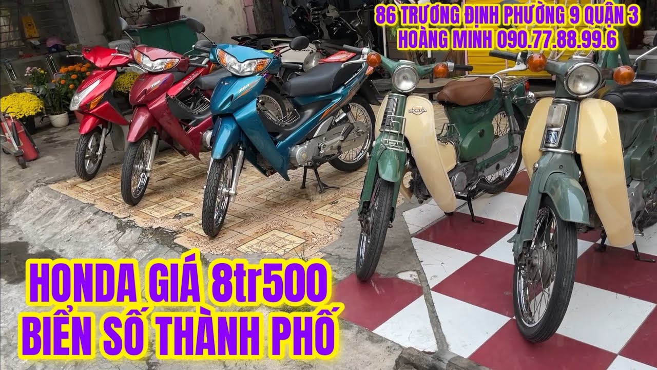 26/1/2025 HOÀNG MINH QUẬN 3 BÁN XE HONDA 8tr500 📱090.77.88.99.6