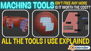 Every tool I use in Machin3 Tools explained for Blender