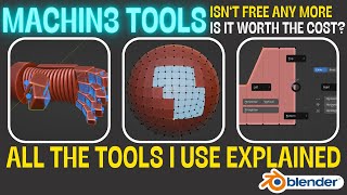 Every tool I use in Machin3 Tools explained for Blender