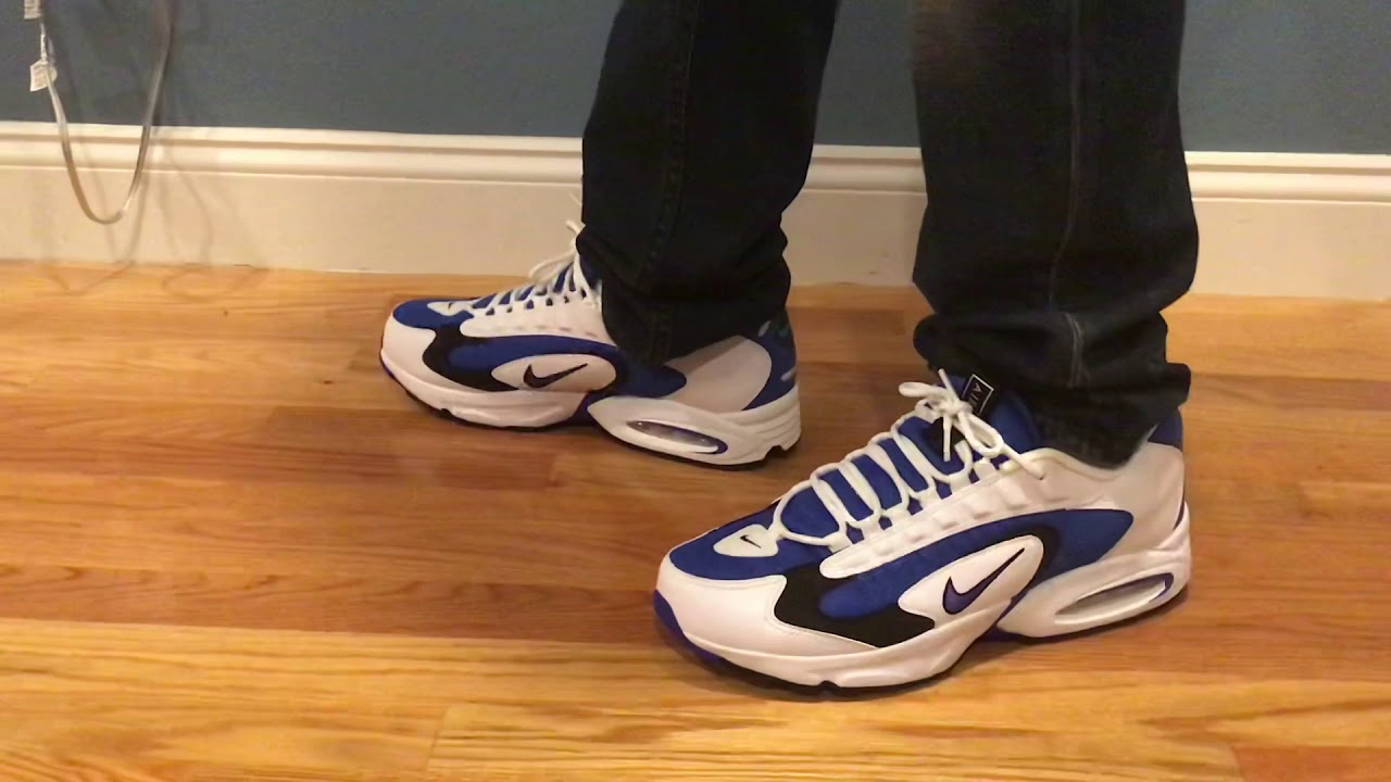 nike air max triax on feet